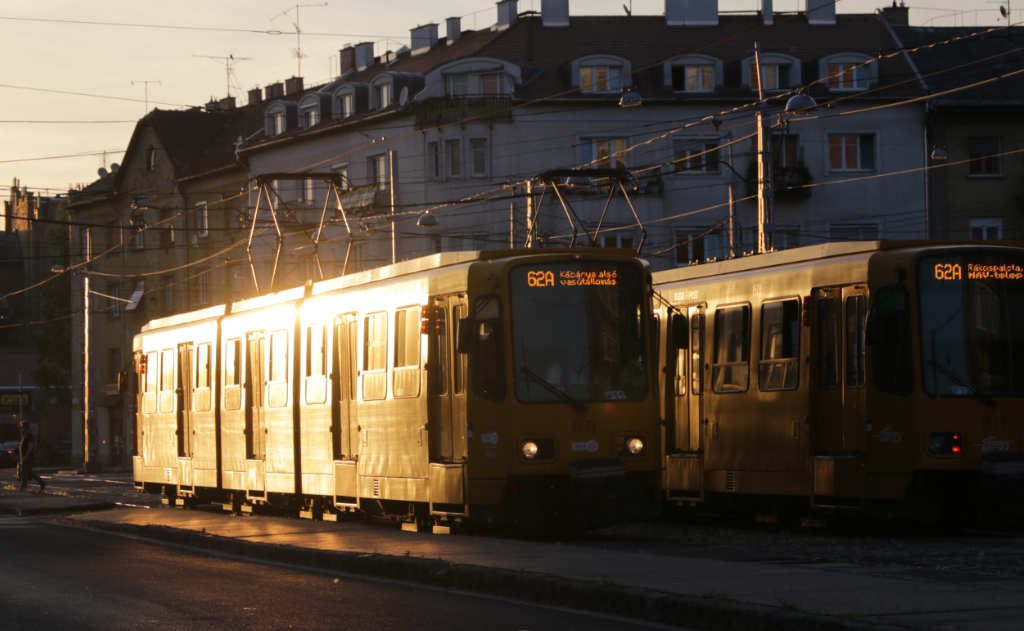 Tranvía en Budapest