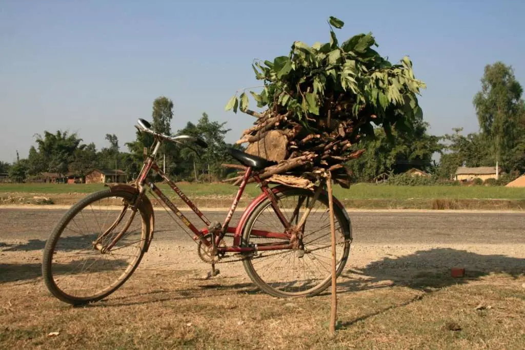 bici para encender fuego