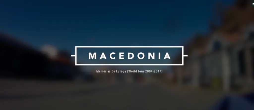 Macedonia en bicicleta